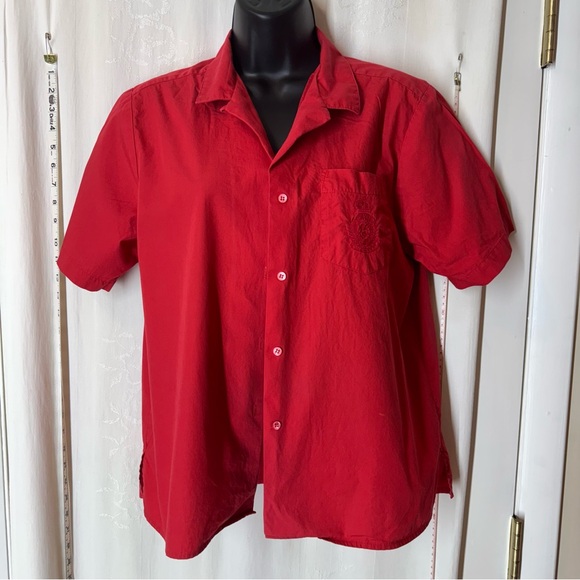 Vintage Charter Club Women's Button Down With Pocket Logo - Picture 1 of 13